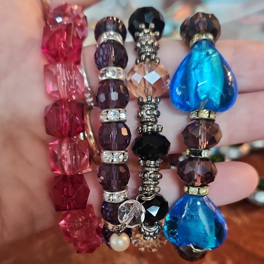 Colorful Beaded‎ Bracelets - Picture 2 of 6